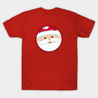 Cute Santa Claus Christmas Art T-Shirt